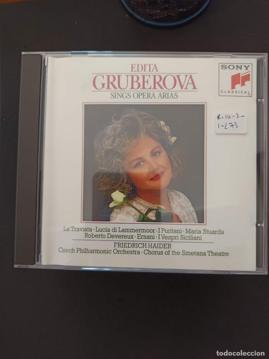 CDs de m&uacute;sica: EDITA GRUBEROVA SINGS OPERA ARIAS. DIR: FRIEDRICH HAIDER.