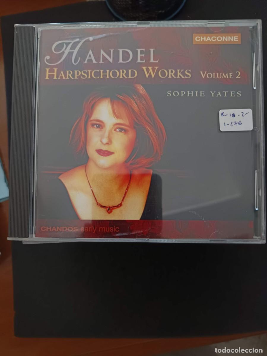 CDs de m&uacute;sica: H&Auml;NDEL: HARPSICHORD WORKS. VOLUME 2 HARPSICHORD: SOPHIE YATES