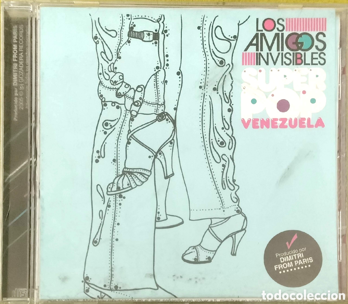 CDs de m&uacute;sica: CD Los Amigos Invisibles - Super Pop Venezuela