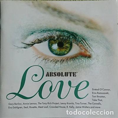 CDs de m&uacute;sica: Absolute Love- 0724385528729