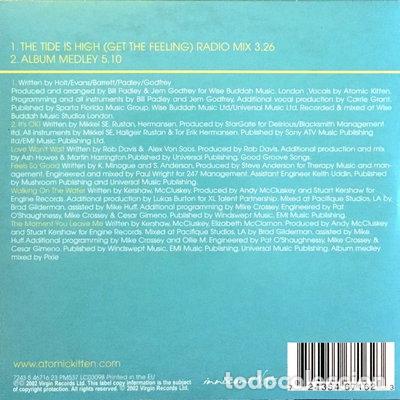 CDs de m&uacute;sica: The Tide Is High (Get the Feeling)- 0724354671623