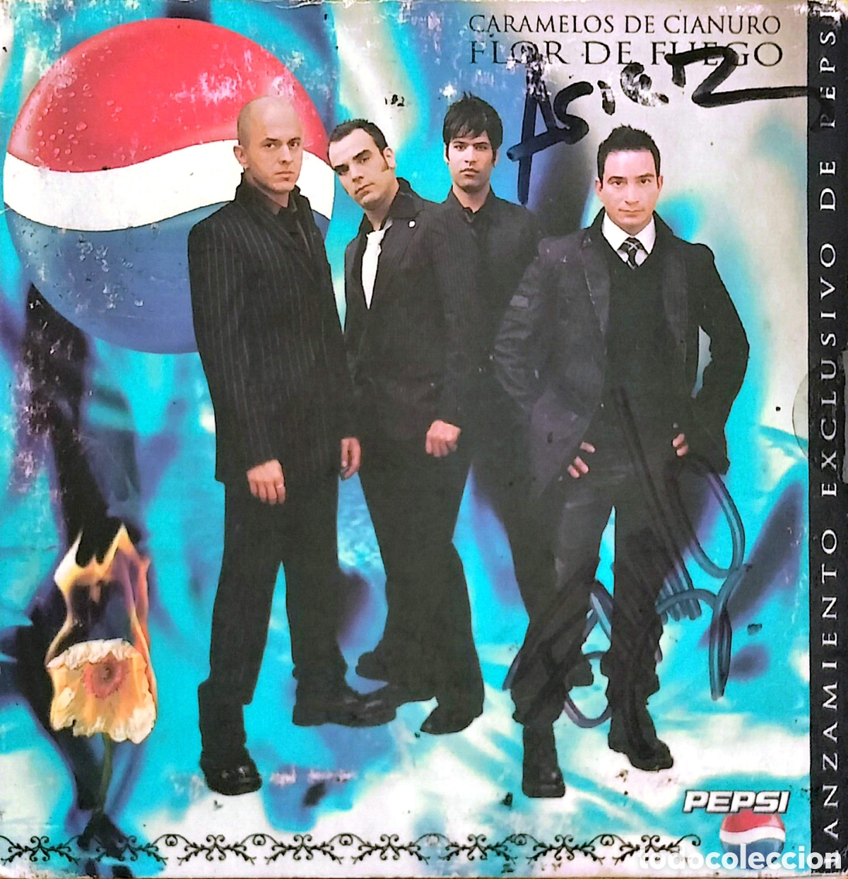 CDs de m&uacute;sica: CD Caramelos De Cianuro - Flor De Fuego (Promocional Pepsi)