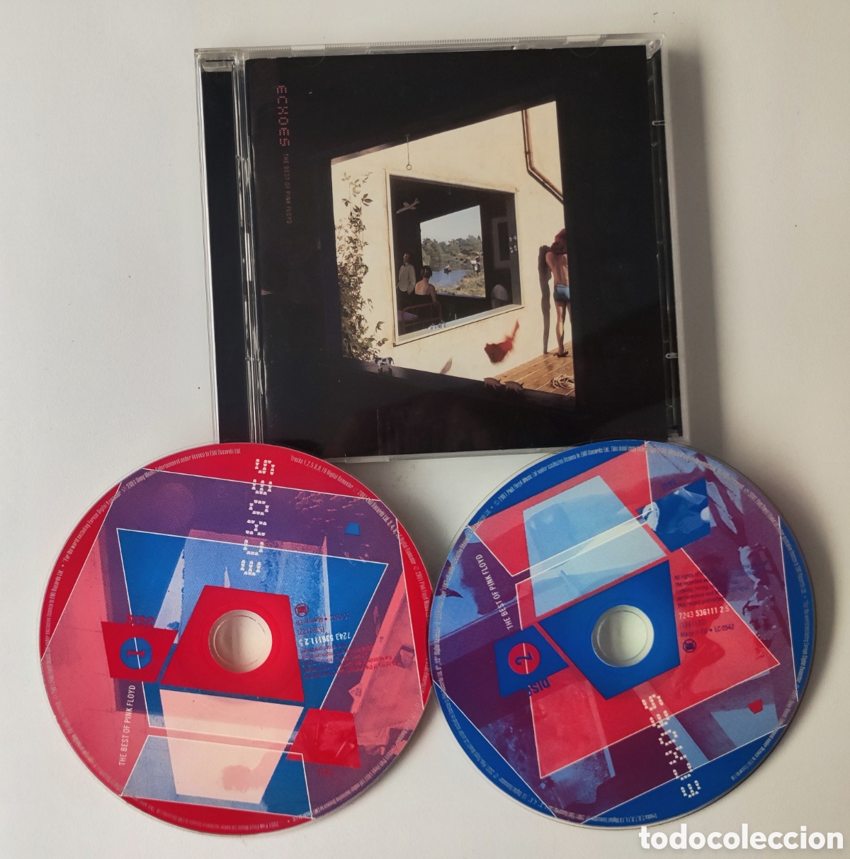 CDs de m&uacute;sica: DOBLE CD - PINK FLOYD / ECHOES - EMI RECORDS 2001 / MUY BUEN ESTADO