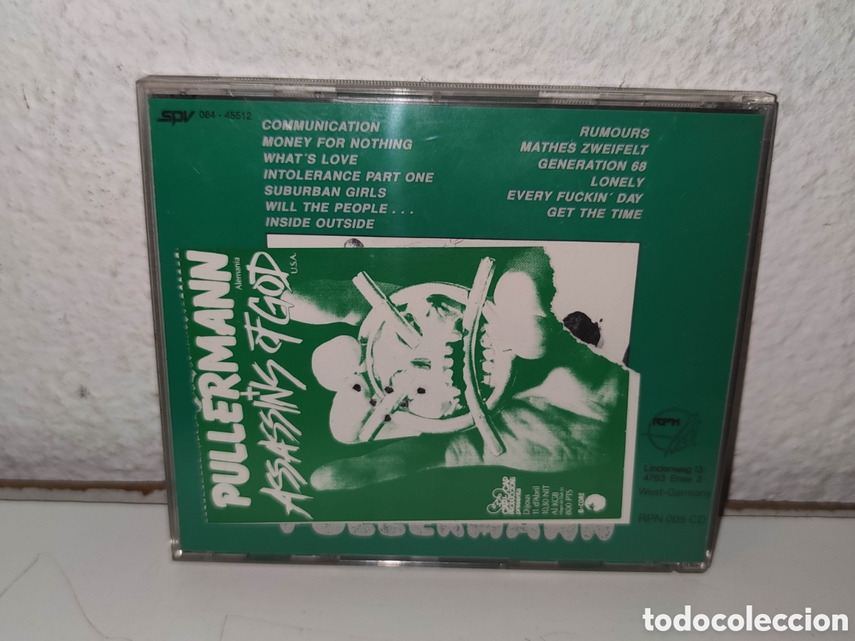 CDs de m&uacute;sica: Cd - FIRMADO - Pullermann &ndash; Pullerfrau - Rock Estilo: Hardcore, Punk - Foto 2