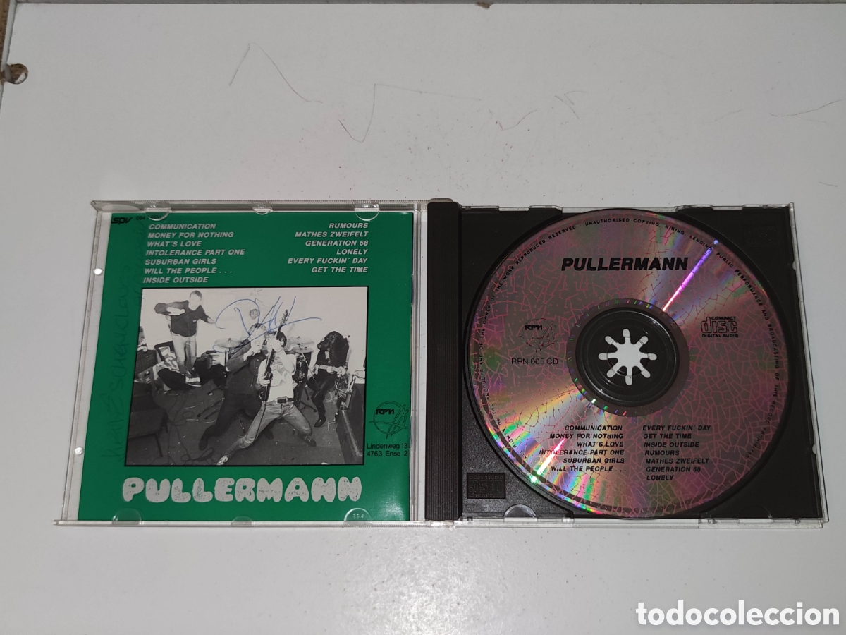 CDs de m&uacute;sica: Cd - FIRMADO - Pullermann &ndash; Pullerfrau - Rock Estilo: Hardcore, Punk - Foto 4