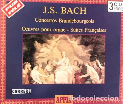 CDs de m&uacute;sica: Concertos Brandebourgeois-Oeuvres Pour Orgue- Suites Francaises- 3347751130011