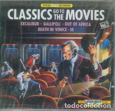 CDs de m&uacute;sica: Classics Go to the Movies Vol. 2- 4006408156420