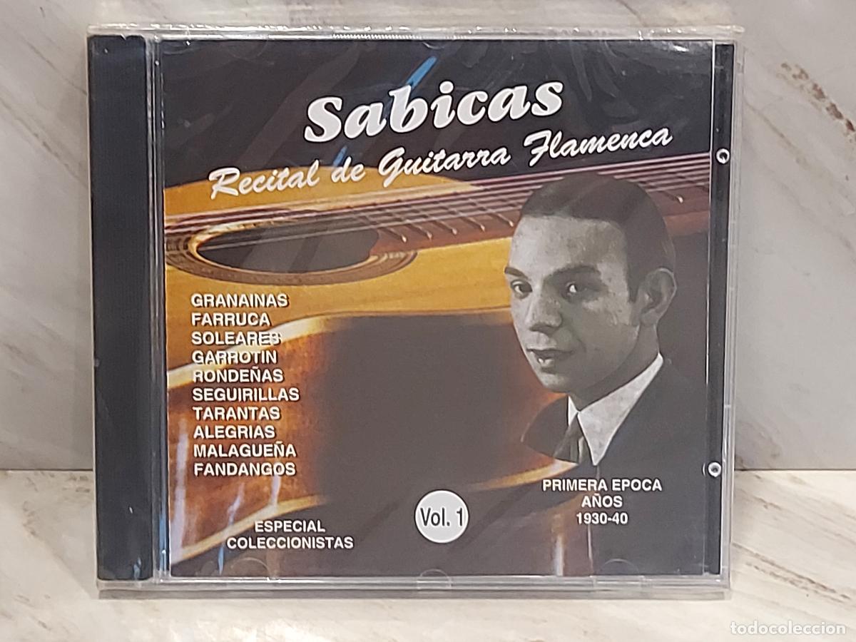 CDs de m&uacute;sica: SABICAS | RECITAL DE GUITARRA FLAMENCA VOL. 1 | GRABACIONES 1930-40 | CD PRECINTADO