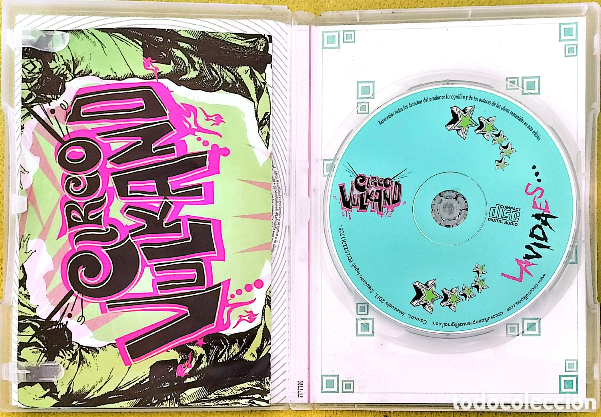 CDs de m&uacute;sica: CD Circo Vulkano - La Vida Es... - Foto 2
