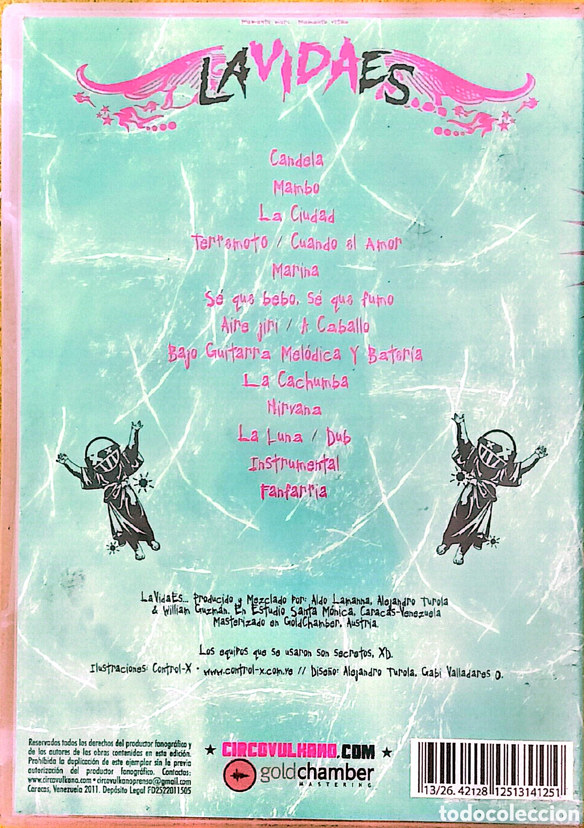 CDs de m&uacute;sica: CD Circo Vulkano - La Vida Es... - Foto 3