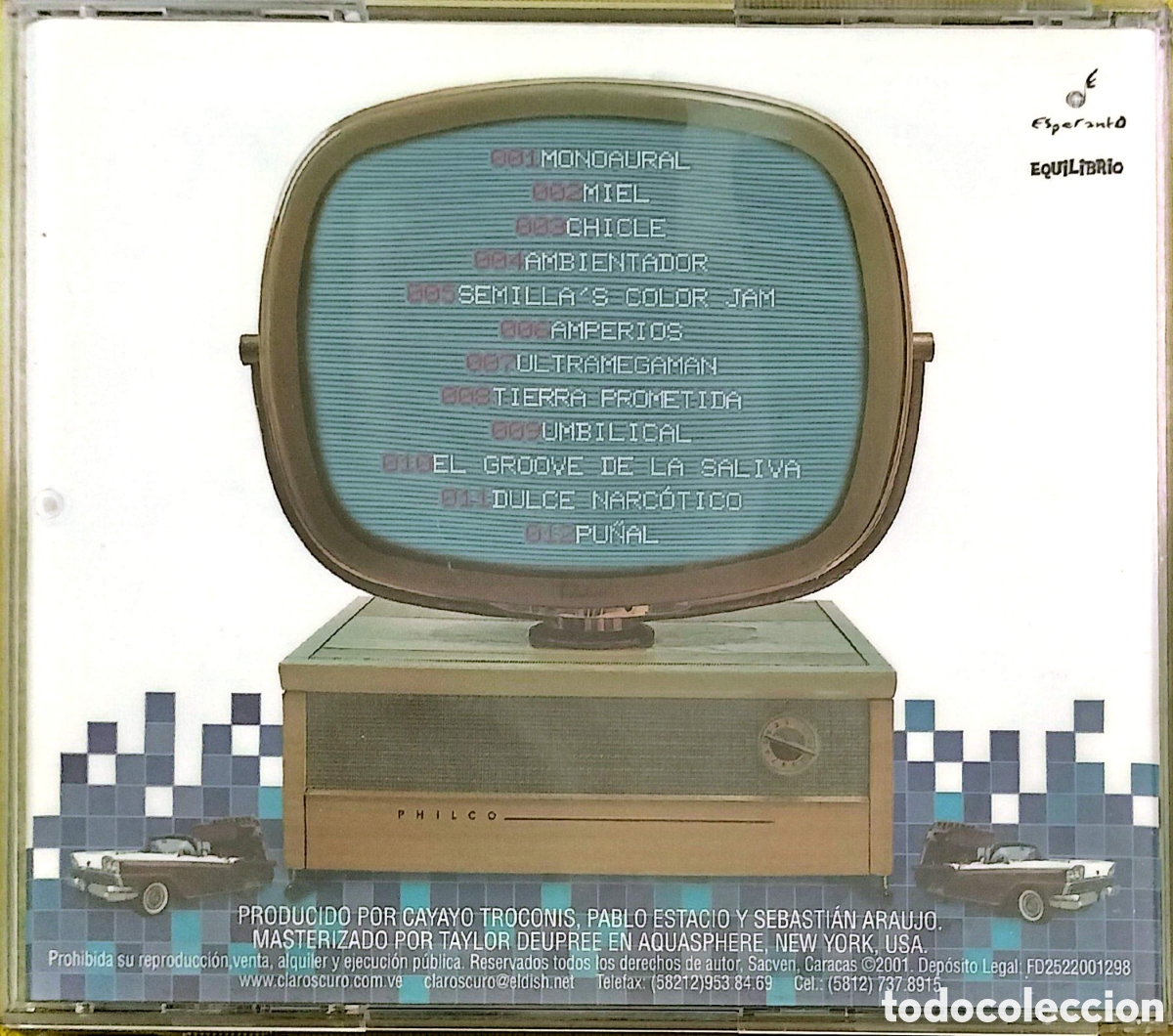 CDs de m&uacute;sica: CD Claroscuro - Supereterodino - Foto 3