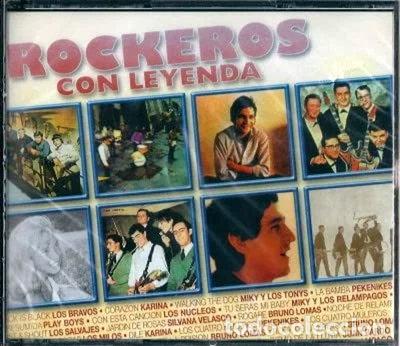 CDs de m&uacute;sica: Rockeros Con Leyenda- 8424117900497