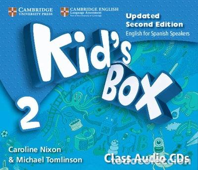 CDs de m&uacute;sica: Kid's Box Level 2 Class Audio CDs- 9788490363348