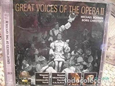 CDs de m&uacute;sica: Great Voices of the Opera II- 4011222051134