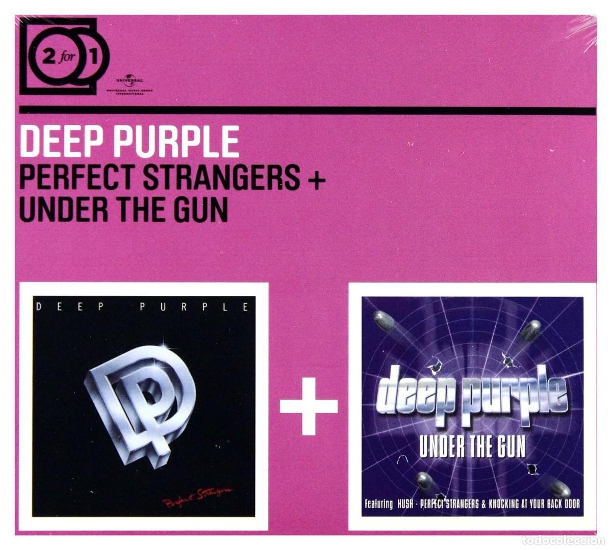 CDs de m&uacute;sica: Deep Purple 2CD * Perfect Strangers + Under The Gun * Precintado * Rare