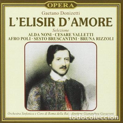 CDs de m&uacute;sica: L'elisir d'amore selezione- 8004883545612