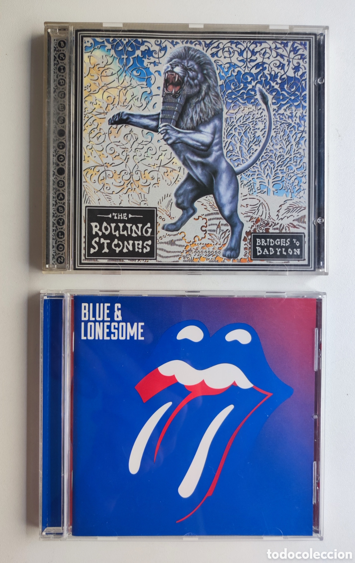 CDs de m&uacute;sica: 2 CD - THE ROLLING STONES / BLUE & LONESOME (2016 POLYDOR) + BRIDGES TO BABYLON (1997 VIRGIN REC.)