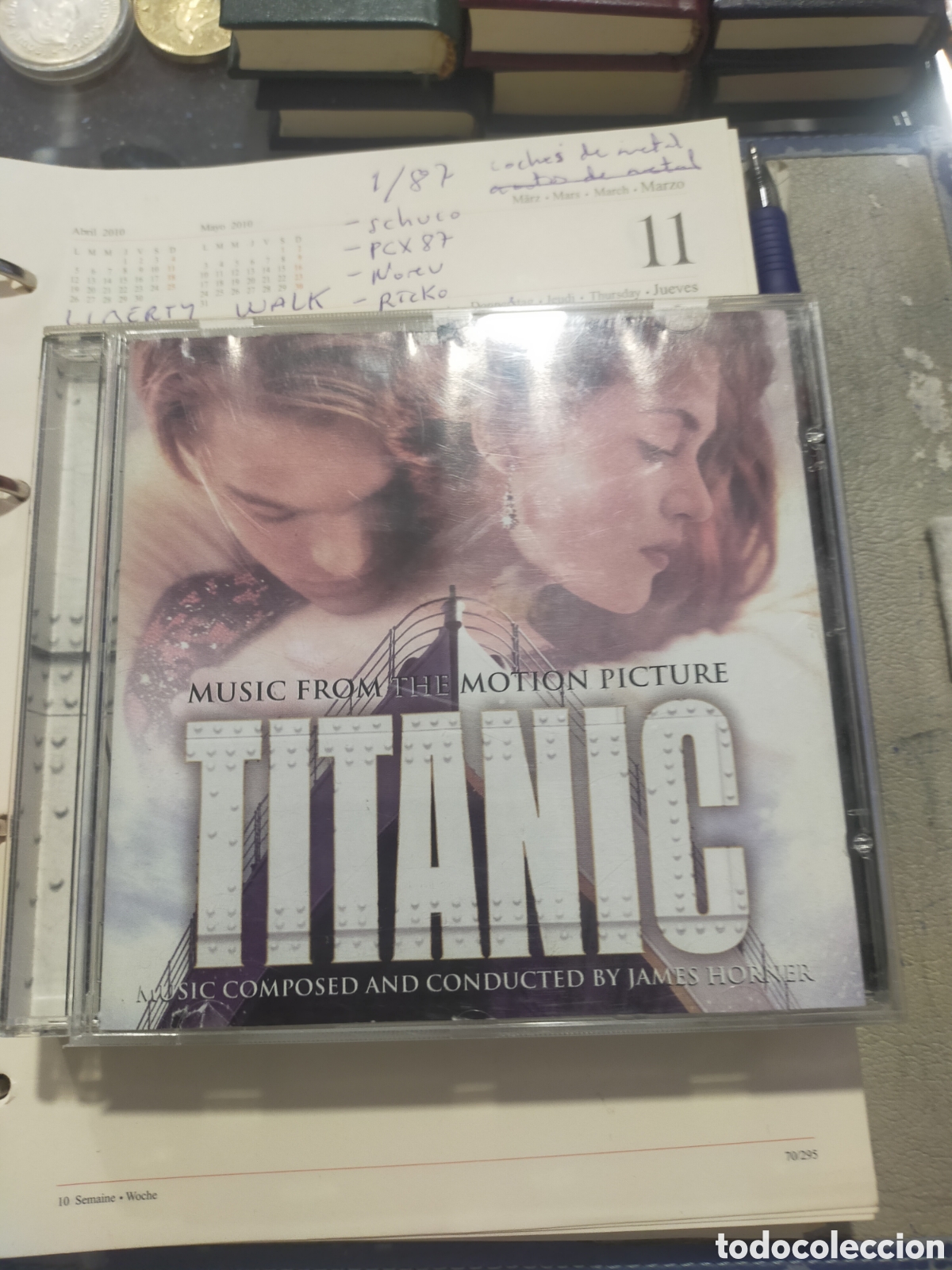 CDs de m&uacute;sica: TITANIC CD MUSIC FROM THE MOTION PICTURE