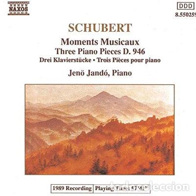 CD de M&uacute;sica: Moments Musicaux / Three Piano Pieces, D. 946- 4891030502598