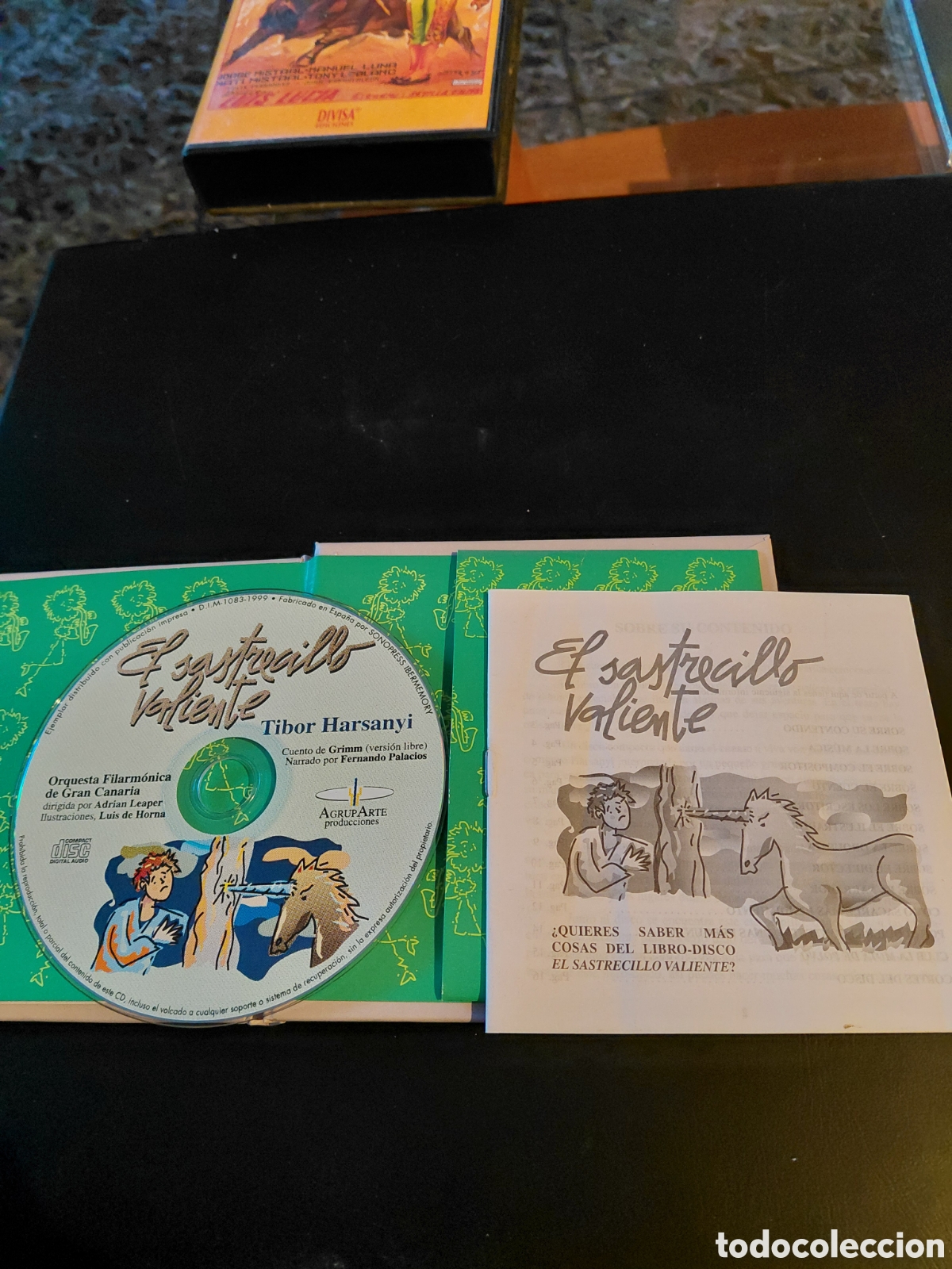 CDs de m&uacute;sica: CD El sastrecillo valiente - Foto 2