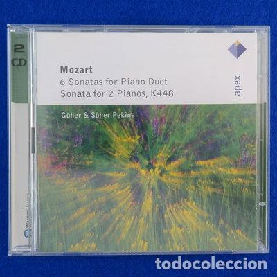 CDs de m&uacute;sica: Mozart: 6 Sonatas for Piano Duet / Sonata for 2 Pianos K448- 0825646203727