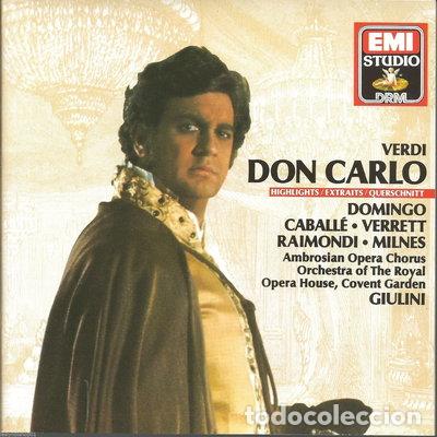 CDs de m&uacute;sica: Don Carlo Hlts- 0077776308920