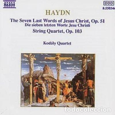 CDs de m&uacute;sica: The Seven Last Words Of Jesus Christ, Op. 51 / String Quartet, Op. 103- 4891030503465