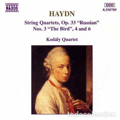 CDs de m&uacute;sica: Haydn: String Quartets Op. 33, Nos. 3, 4 and 6- 0730099578929