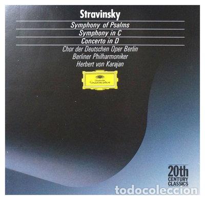 Music CDs: Symphony of Psalms / Symphony in C / Concerto in D- 0028942325227