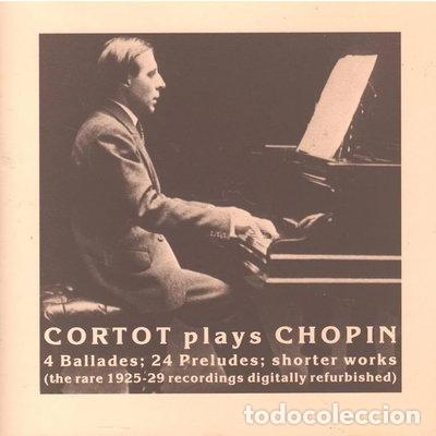 Music CDs: Cortot Plays Chopin- 8011662912190