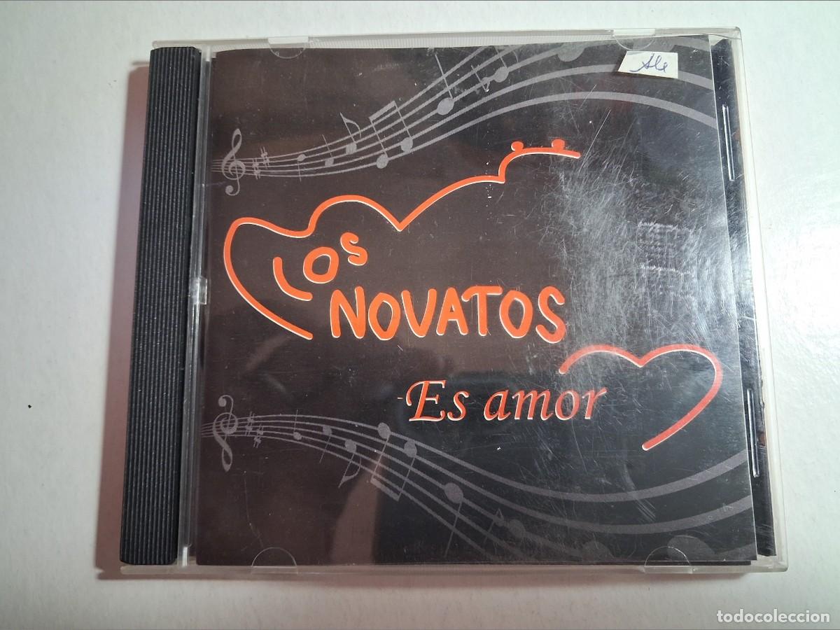 CDs de m&uacute;sica: cd los novatos. es amor. 13 temas (buen estado)