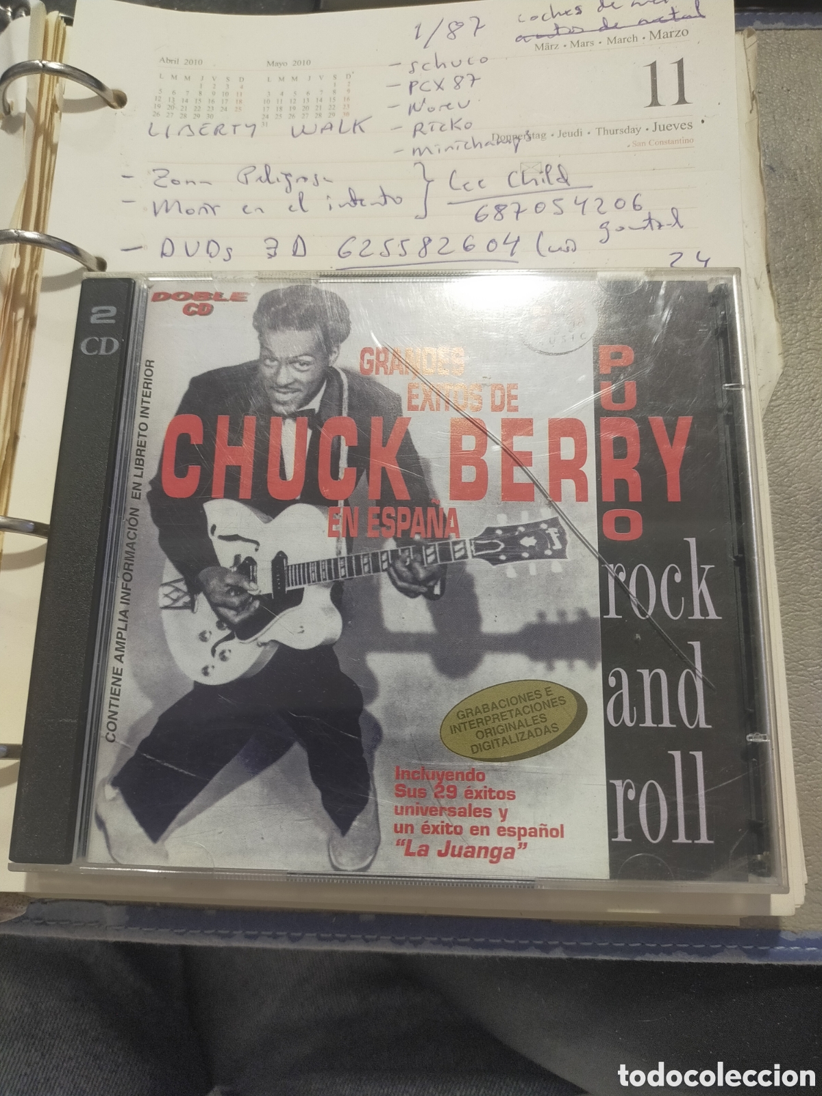 CDs de m&uacute;sica: GRANDES &Eacute;XITOS DE CHUCK BERRY EN ESPA&Ntilde;A 2CD