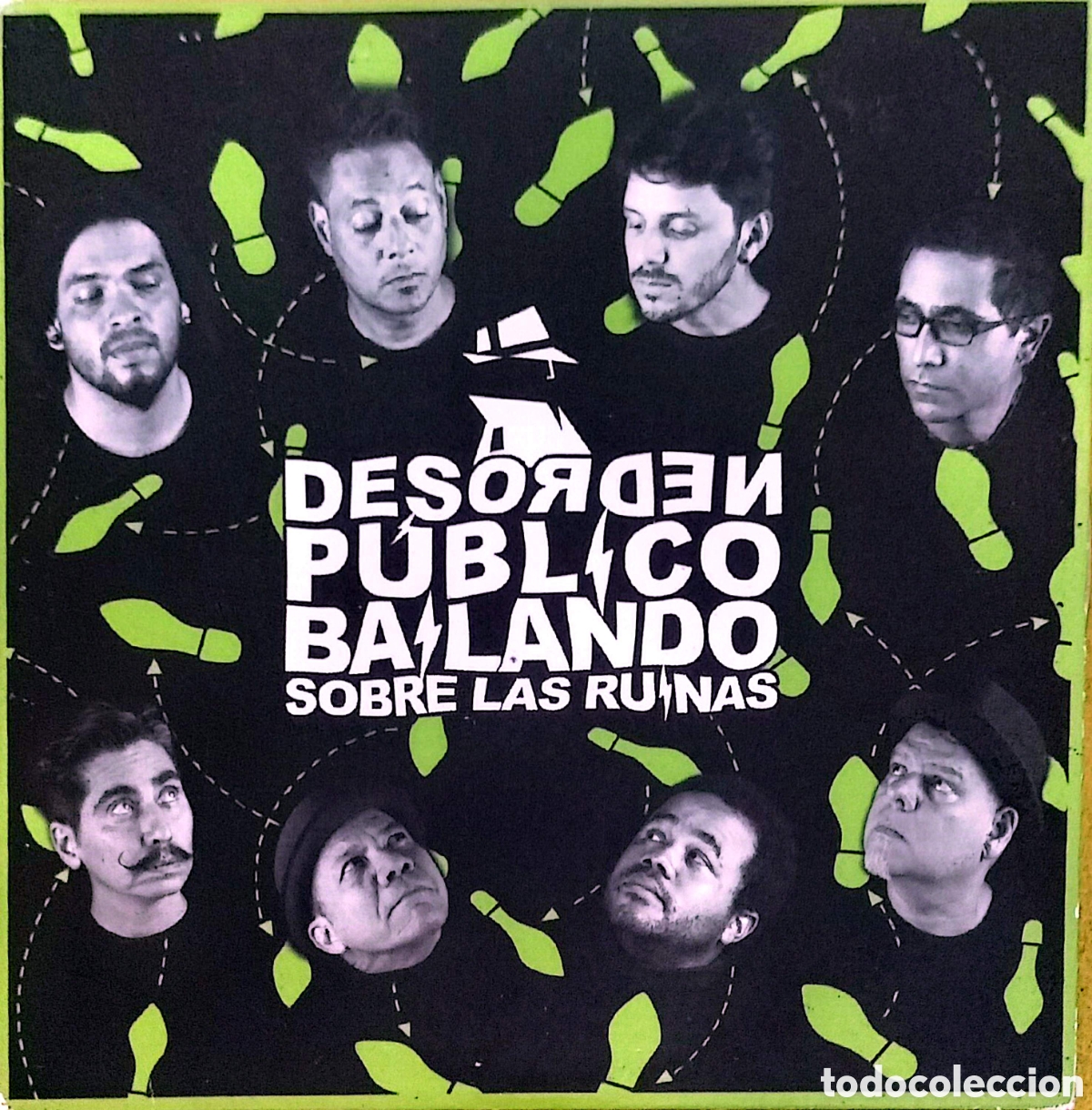 CDs de m&uacute;sica: CD Desorden P&uacute;blico - Bailando Sobre Las Ruinas (Edici&oacute;n Europea)
