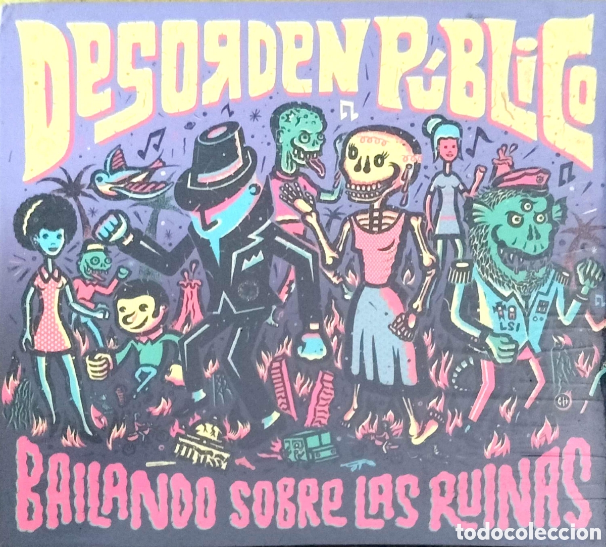 CDs de m&uacute;sica: CD Desorden P&uacute;blico - Bailando Sobre Las Ruinas (Edici&oacute;n Mexicana)