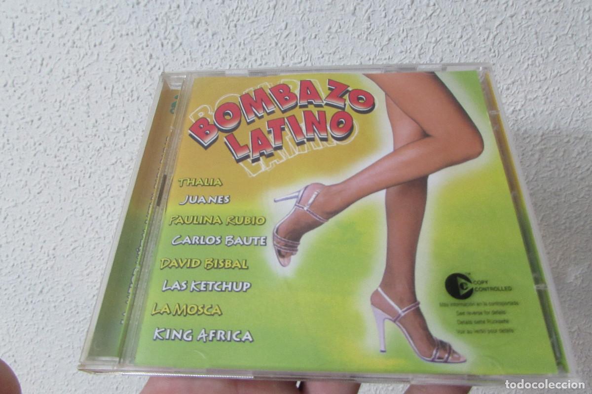 CDs de m&uacute;sica: Bombazo Latino 2 cds..THALIA..LOS DEL RIO..PAULINA RUBIO..DAVID BISBAL..CAMELA..