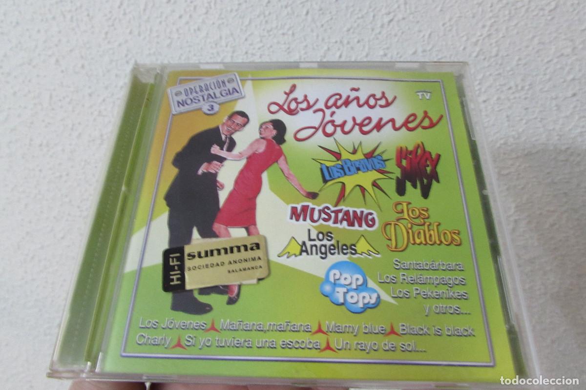 CDs de m&uacute;sica: LOS A&Ntilde;OS JOVENES OPERACION NOSTALGIA 3---2 CDS--SIREX..LOS MUSTANG..LOS BRAVOS..LOS RELAMPAGOS