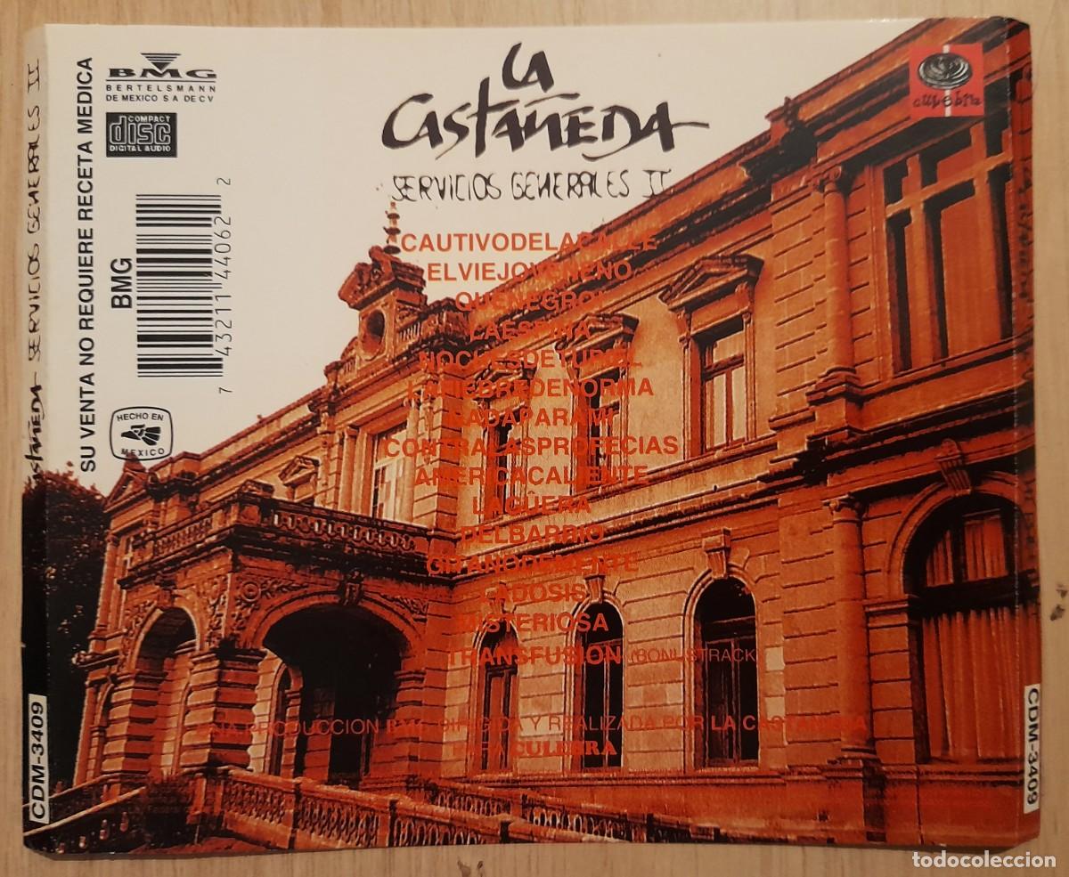 CDs de m&uacute;sica: La Casta&ntilde;eda - Servicios Generales II - CD - Foto 2