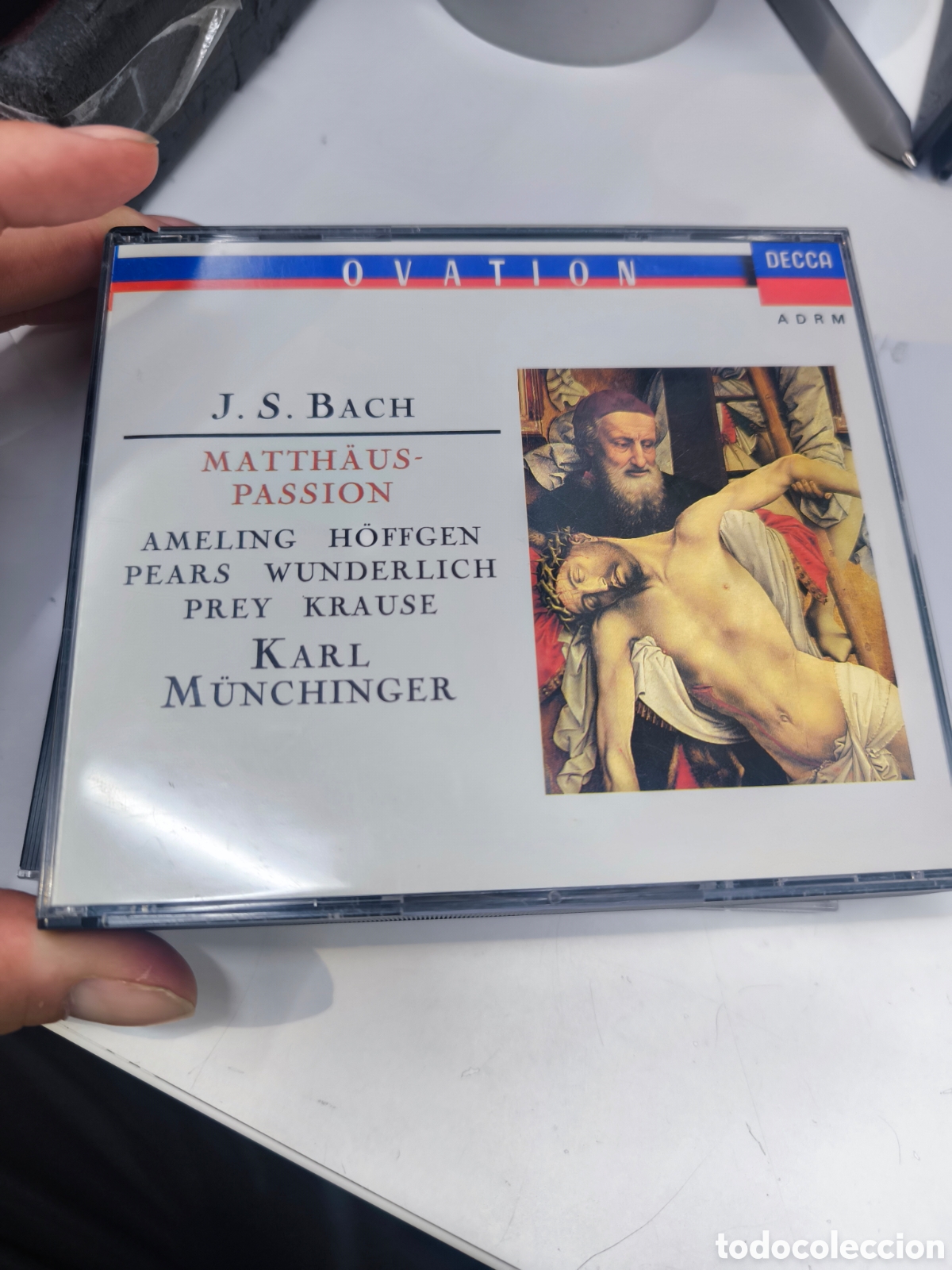 CDs de m&uacute;sica: 3 cd Johann Sebastian Bach la pasi&oacute;n seg&uacute;n san Mateo
