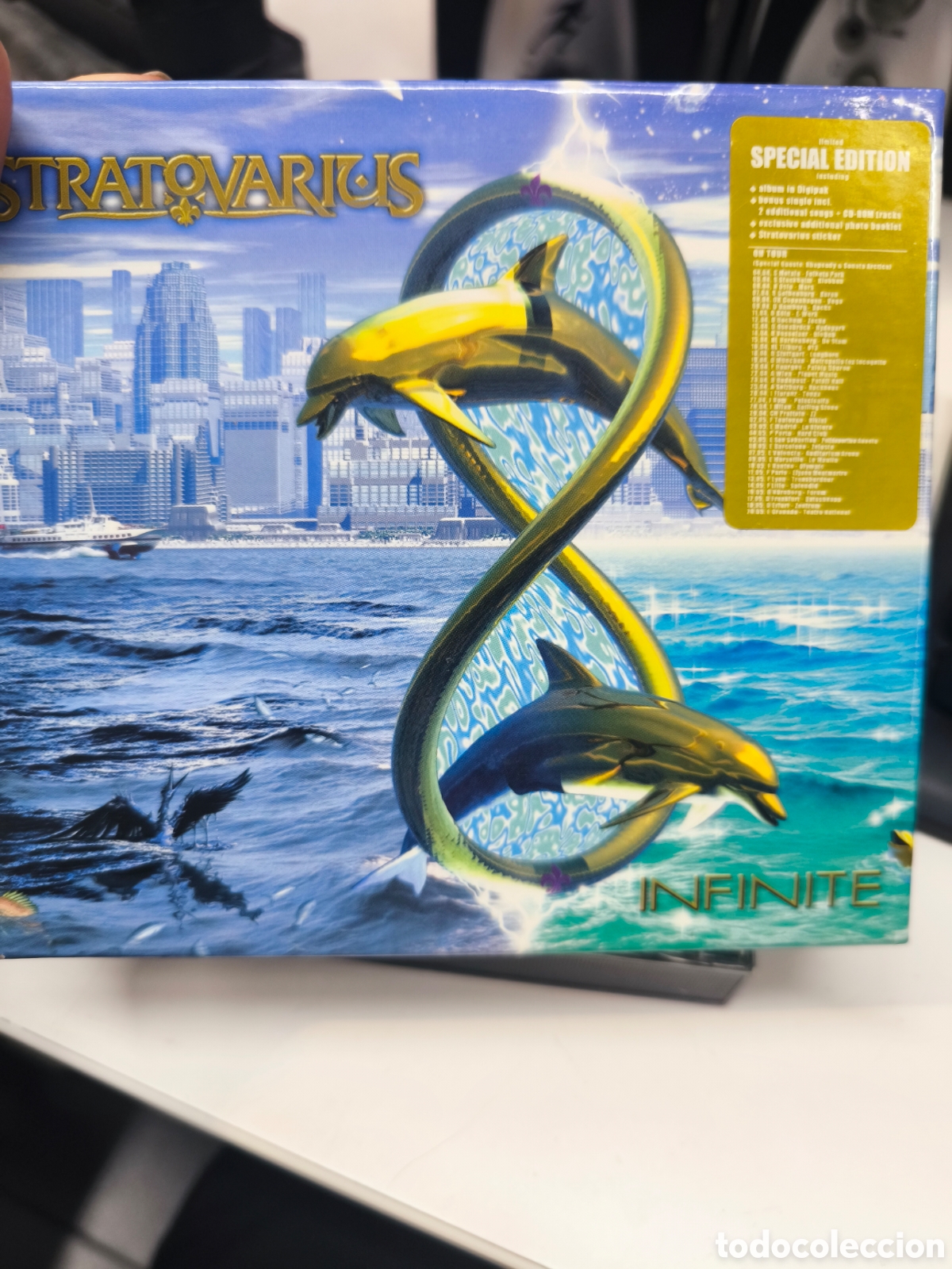 CDs de m&uacute;sica: Cd Stratovarius infinite edition special