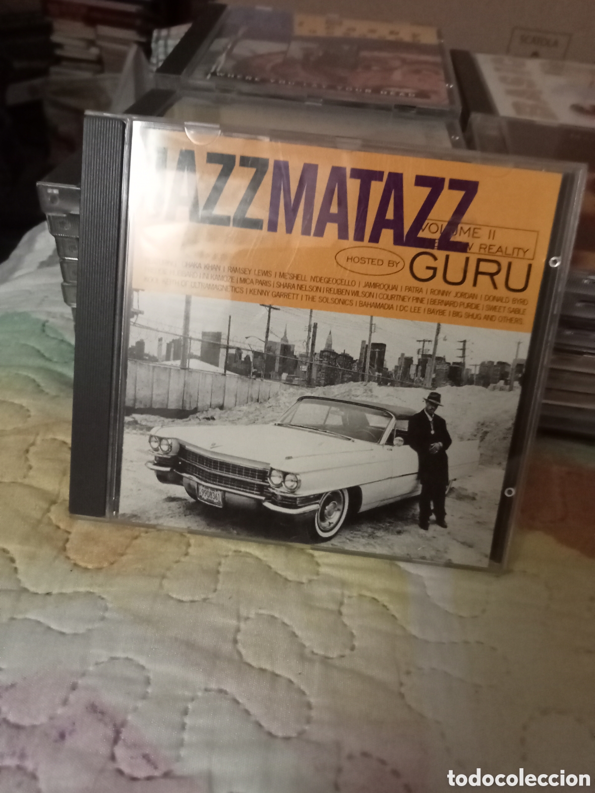 CDs de m&uacute;sica: Jazzmatazz hosted by gury