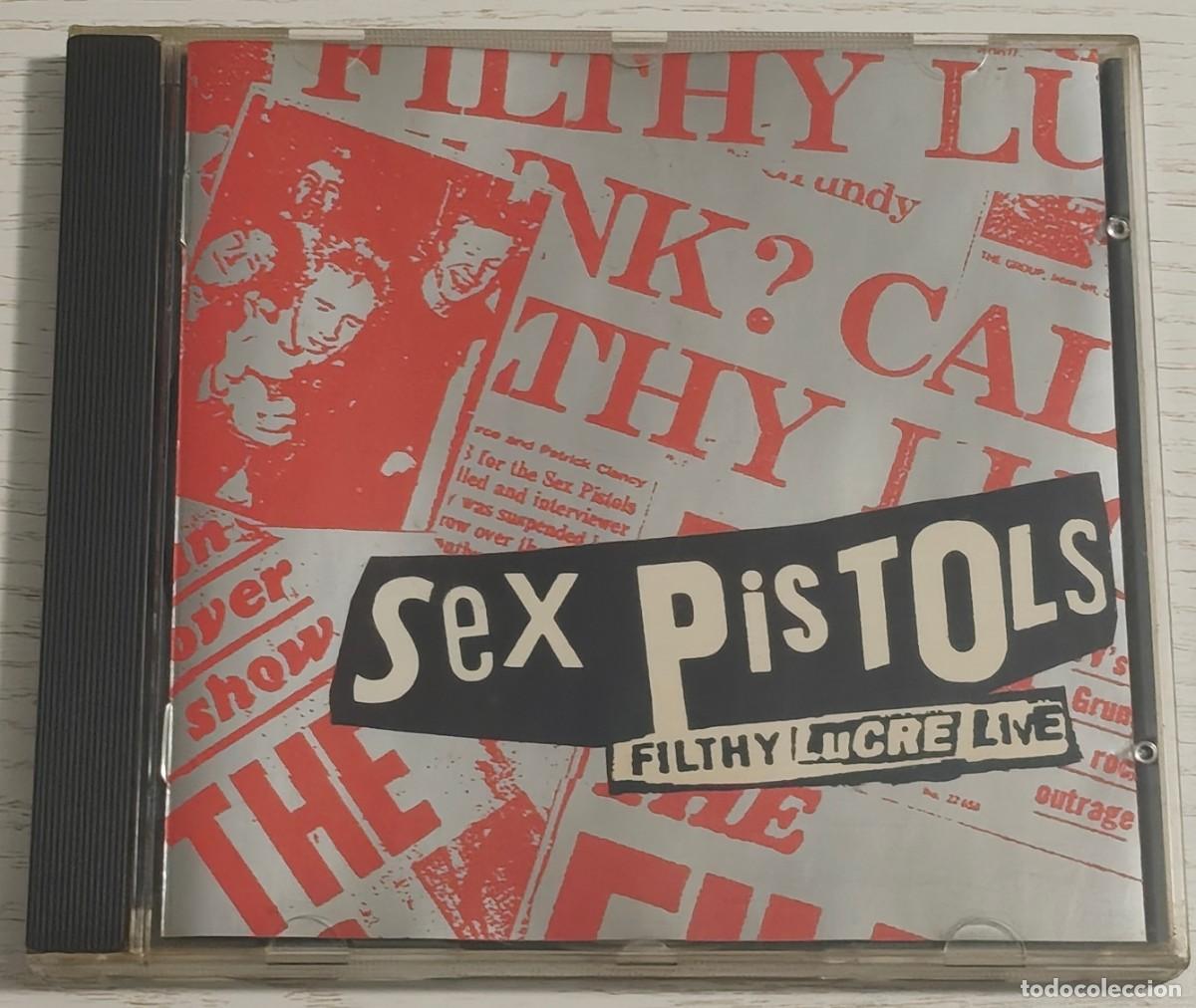 CDs de m&uacute;sica: CD: SEX PISTOLS &middot; FILTHY LUCRE LIVE - Holidays in the sun / Anarchy in the UK / Bodies / New York...