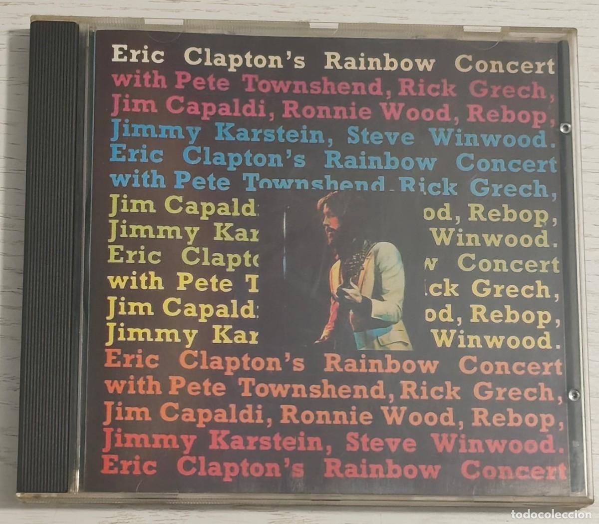 CDs de m&uacute;sica: CD: ERIC CLAPTON'S RAINBOW CONCERT (Badge / Roll it over / Presence of the lord / Pearly queen /...)