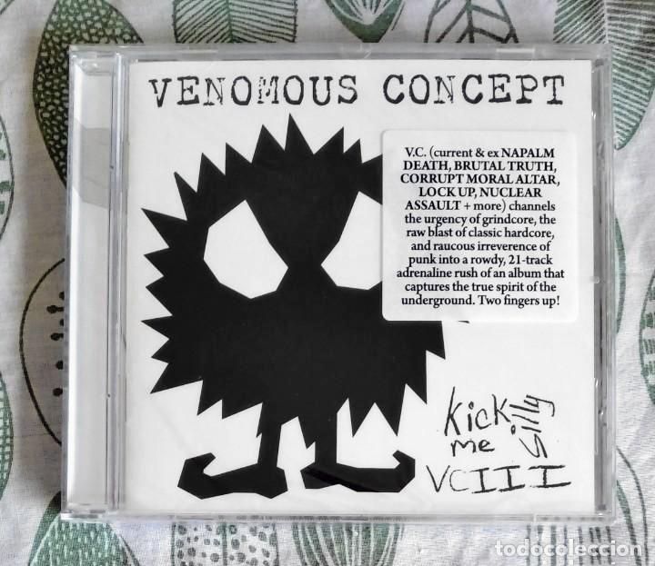 CD di Musica: VENOMOUS CONCEPT - KICK ME SILLY VCIII CD NUEVO Y PRECINTADO - HARDCORE PUNK GRINDCORE