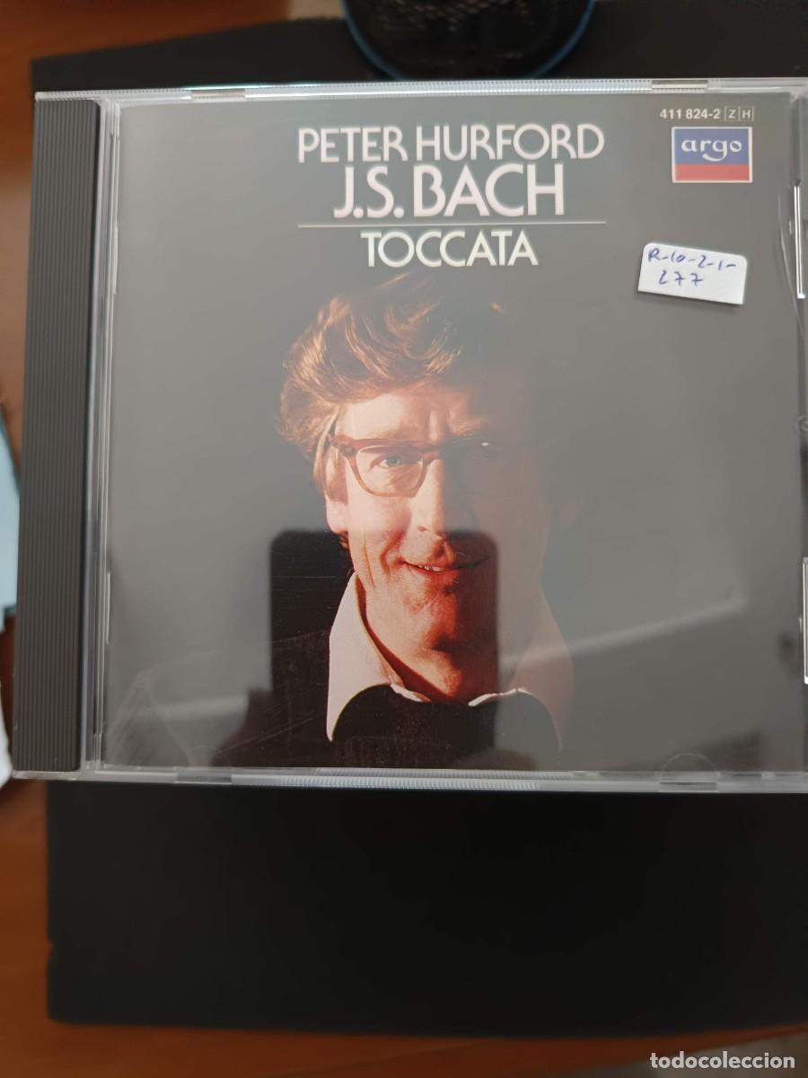 CDs de m&uacute;sica: J. S. BACH: TOCCATA. &Oacute;RGANO: PETER HURFORD