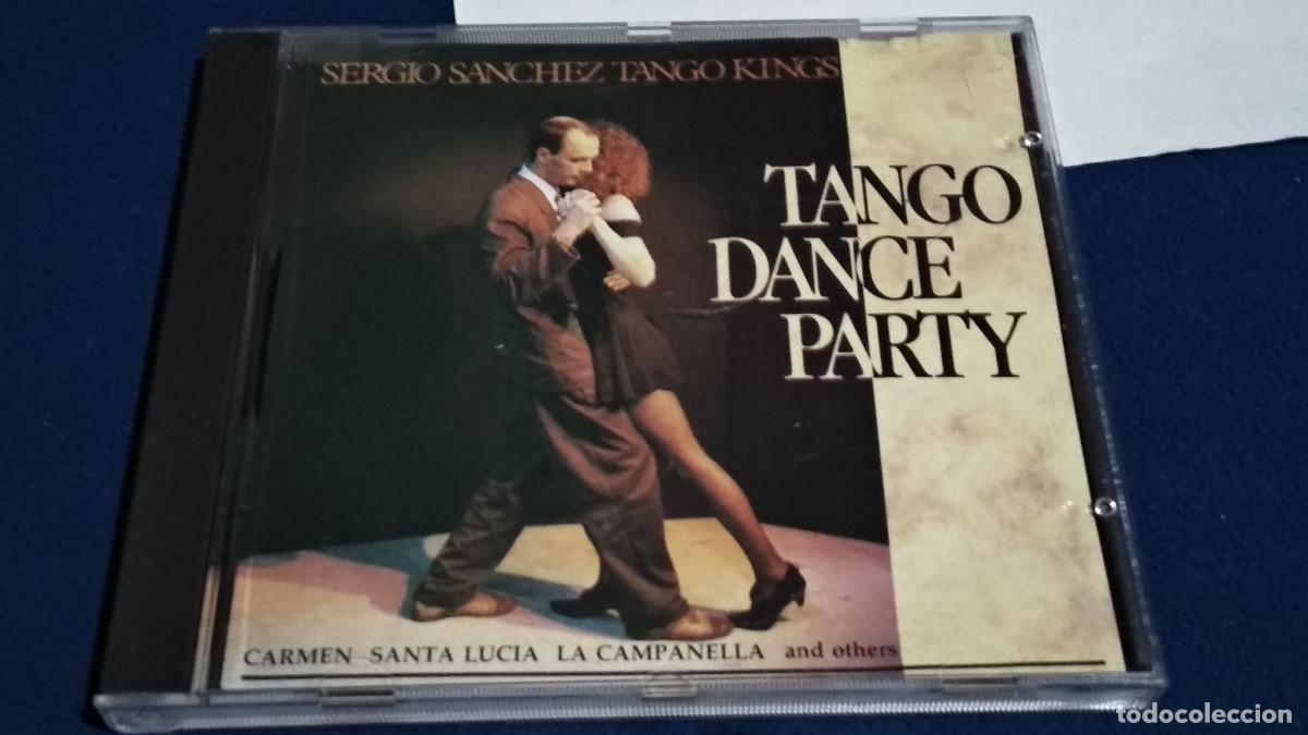 CDs de m&uacute;sica: SERGIO SANCHEZ TANGO KINGS- TANGO DANCE PARTY CD ALBUM 1989 MCR 20 TEMAS