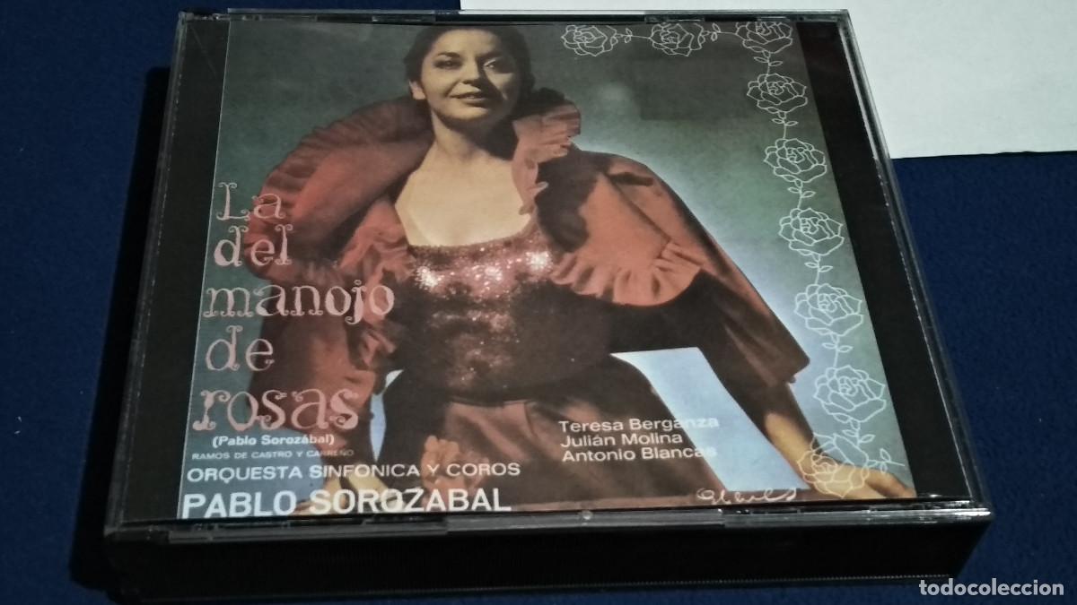 CDs de m&uacute;sica: DISCO 2 X CD. Pablo Soroz&aacute;bal &ndash; La Del Manojo De Rosas - 1987 ALHAMBRA CON LIBRETO