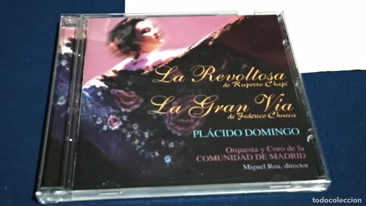CDs de m&uacute;sica: La Revoltosa / La Gran V&iacute;a cd RTVE 2001 Pl&aacute;cido Domingo Orquesta Comunidad de Madrid Zarzuela