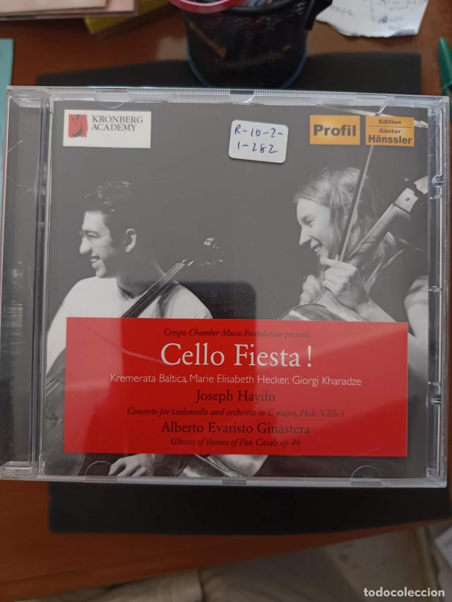 CDs de m&uacute;sica: JOSEPH HAYDN: CONCERTO FOR VIOLONCELLO AND ORCHESTRA / GINASTERA: GLOSSES OF THEMES OF PAUL CASALS