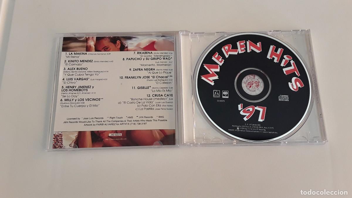 CDs de m&uacute;sica: CD MERENHITS 97 RECOPILATORIO - Foto 2
