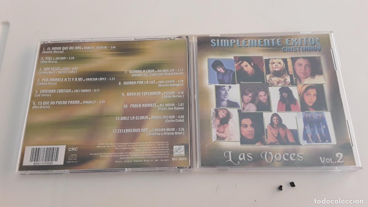 CDs de m&uacute;sica: CD SIMPLEMENTE EXITOS CRISTIANOS LAS VOCES , VOL 2
